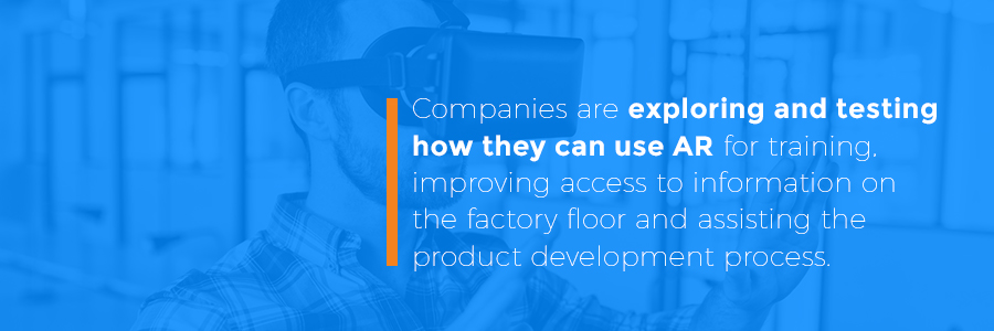VR in manufacturing