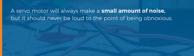 伺服故障排除噪声