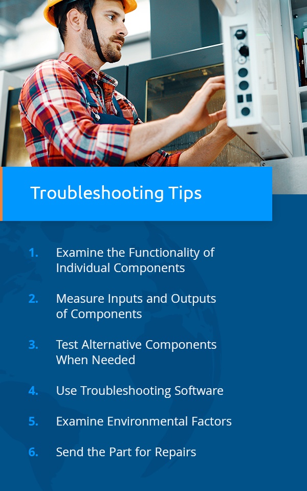 工业控制维修故障排除提示