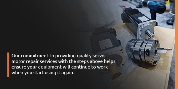 hth华体会体育入口伺服电机维修流程