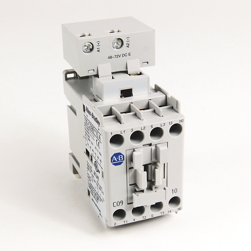 Allen-Bradley 100-C09H01 100-C09H01: Allen-Bradley IEC 9 A Contactor //www.caldebtnet.com/wp-content/uploads/2020/AB_Images/Allen-Bradley_100-C09H01.jpg
