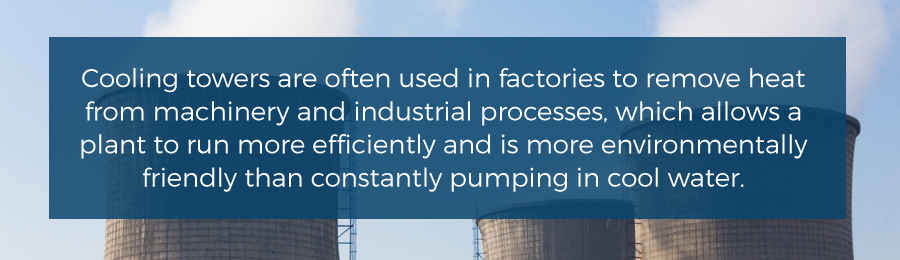 工厂冷却塔