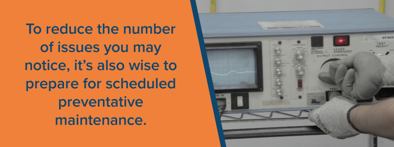 servo preventive maintenance