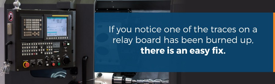 继电器板跟踪数控机床